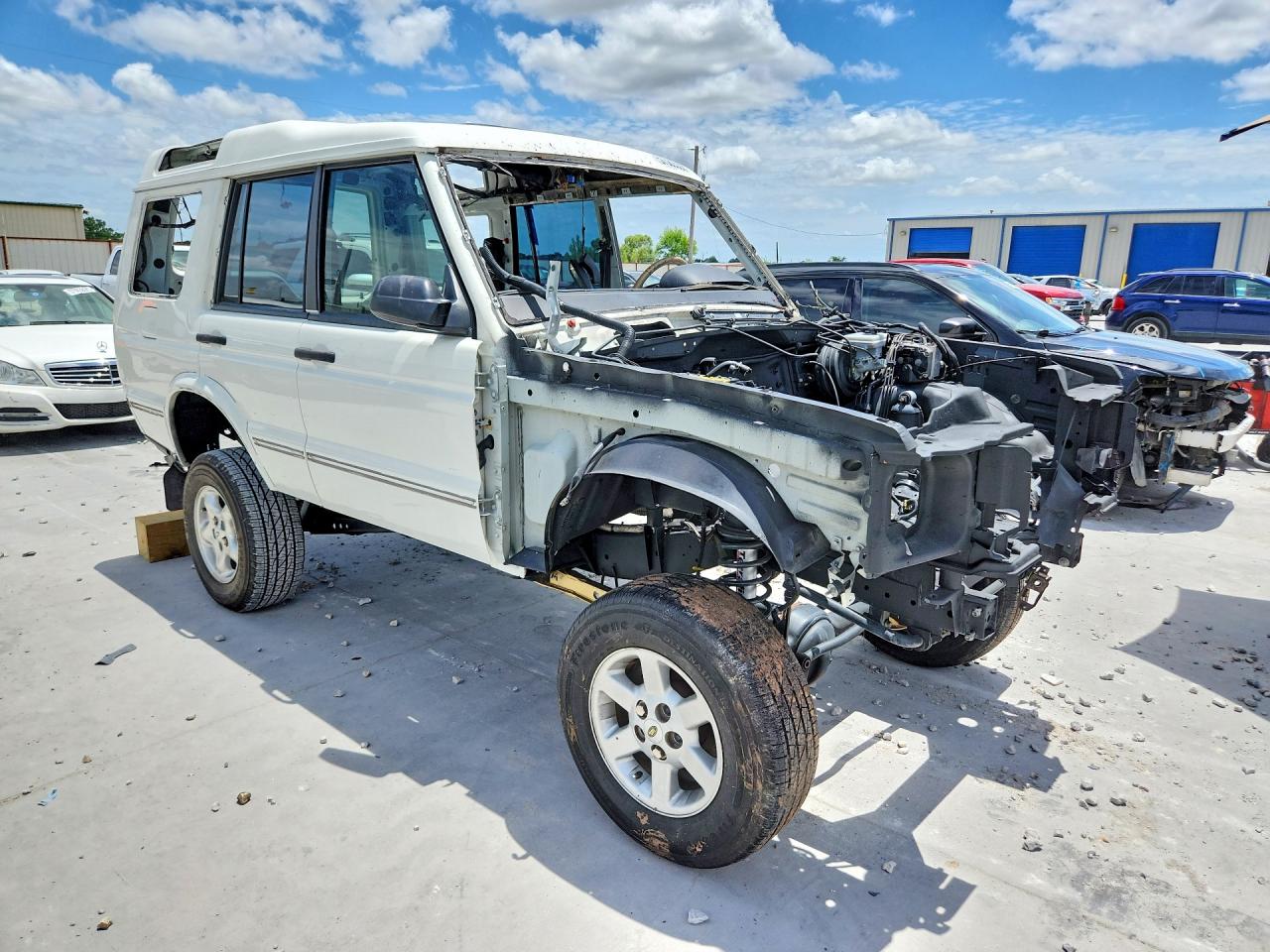 2004 Land Rover Discovery Ii Se White vin: SALTY19434A847010