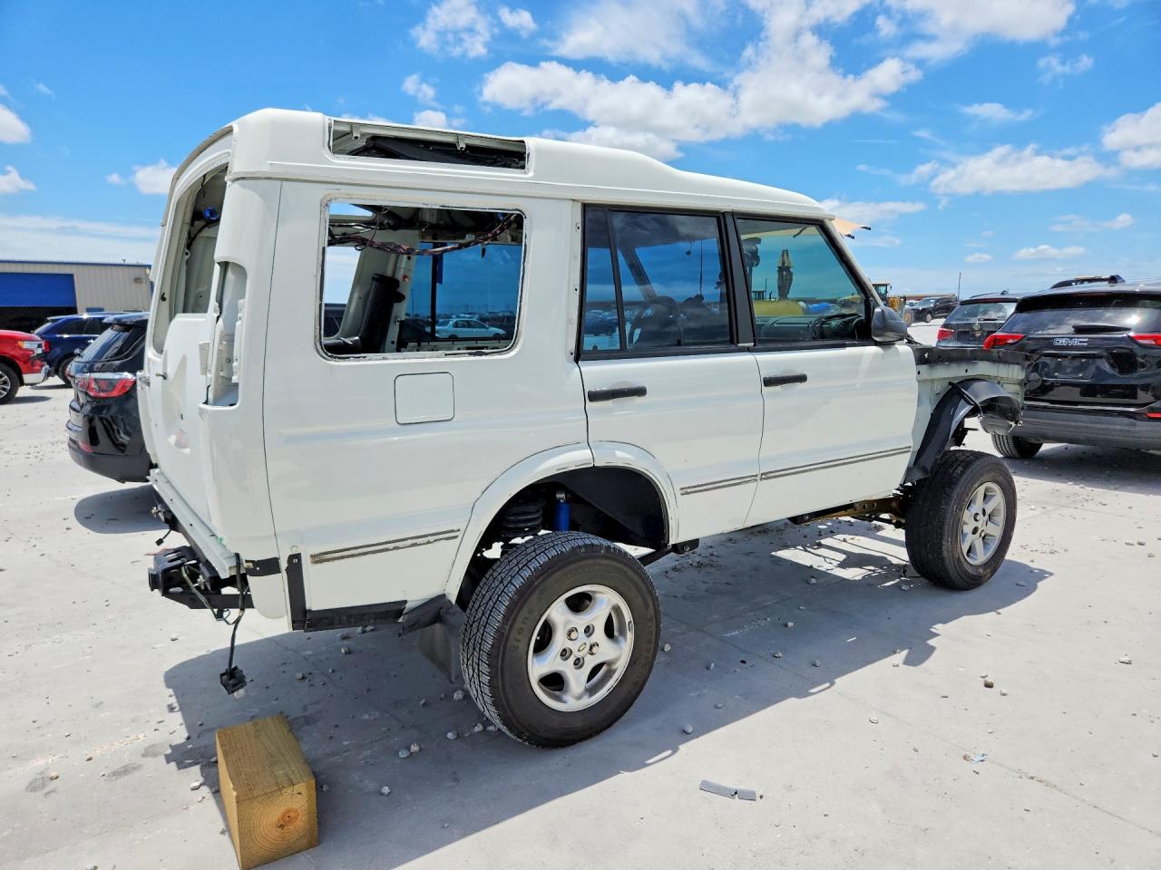 2004 Land Rover Discovery Ii Se White vin: SALTY19434A847010