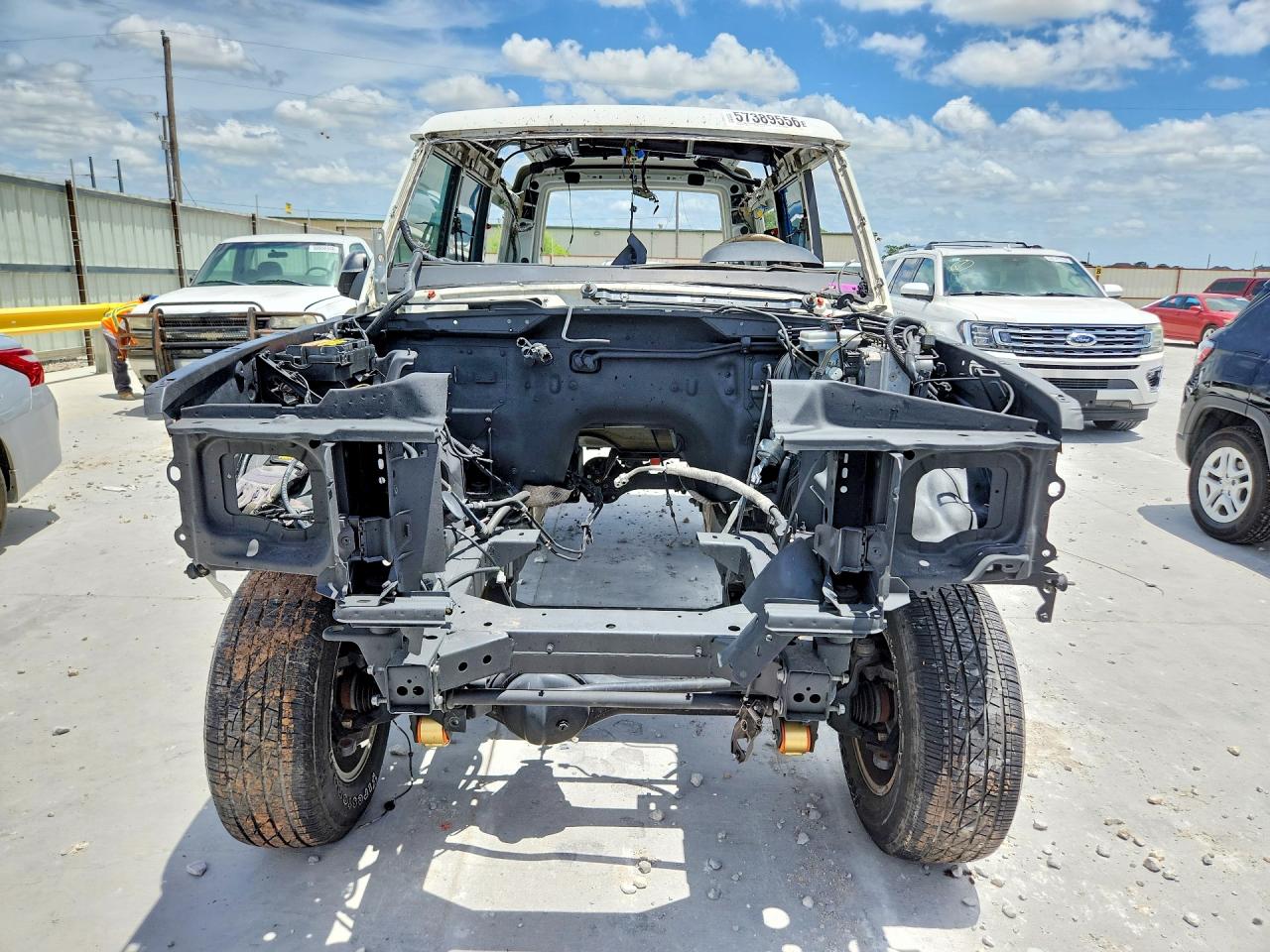 2004 Land Rover Discovery Ii Se White vin: SALTY19434A847010