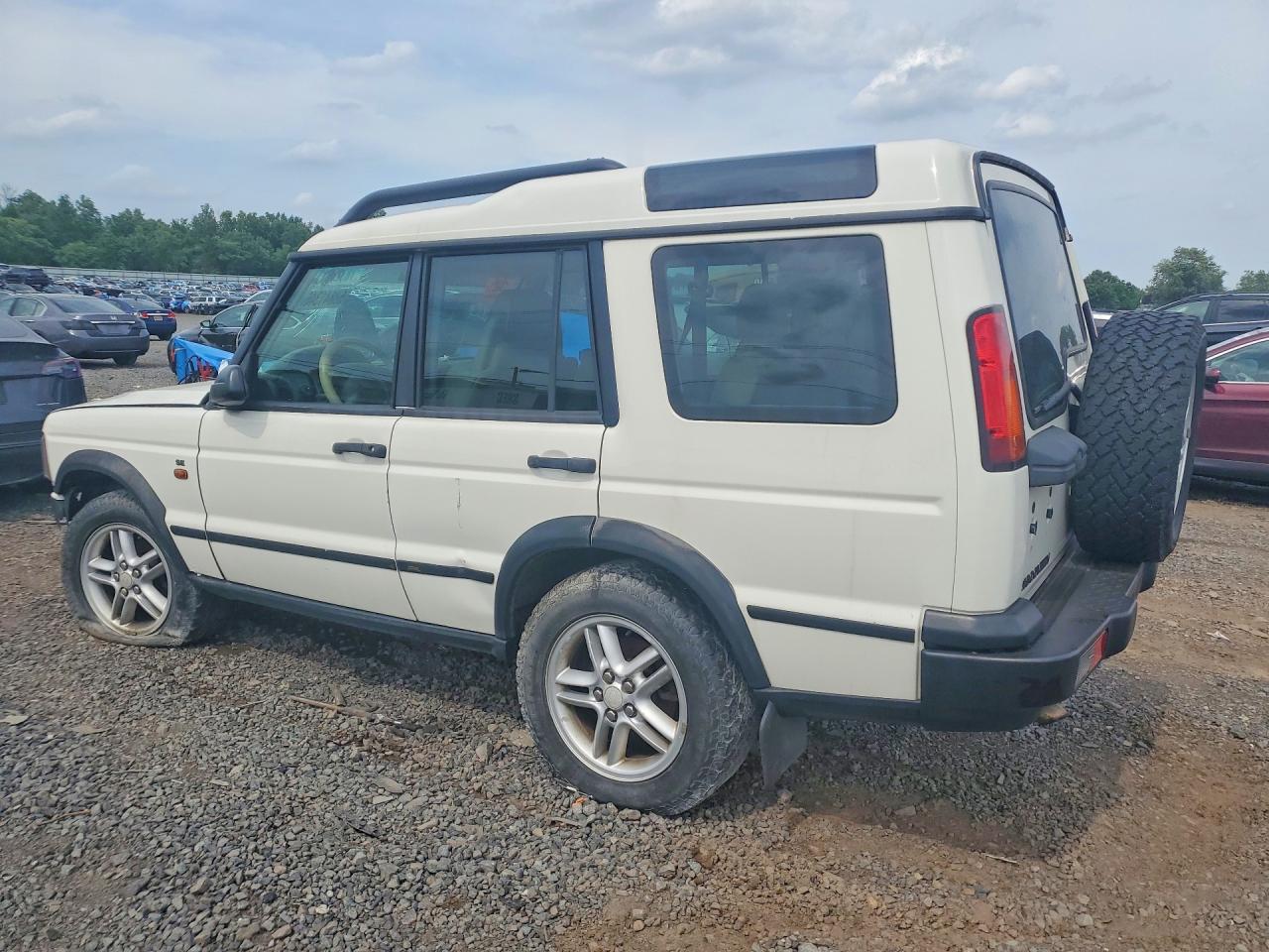 2004 Land Rover Discovery Ii Se White vin: SALTY19484A835662