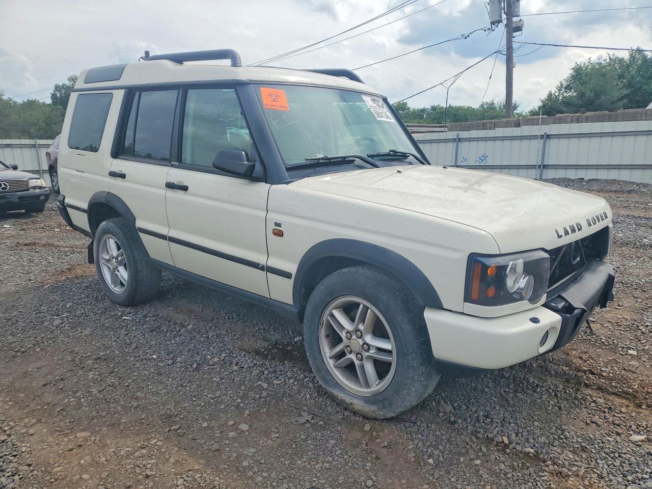 2004 Land Rover Discovery Ii Se White vin: SALTY19484A835662