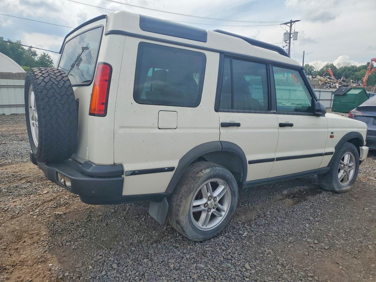 2004 Land Rover Discovery Ii Se White vin: SALTY19484A835662