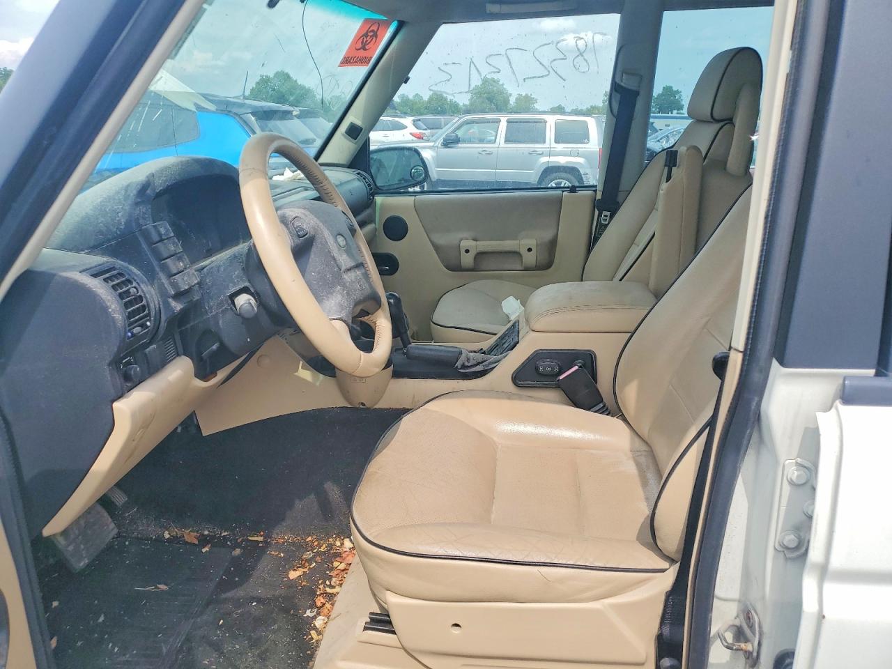 2004 Land Rover Discovery Ii Se White vin: SALTY19484A835662