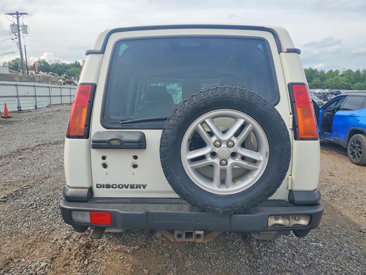 2004 Land Rover Discovery Ii Se White vin: SALTY19484A835662