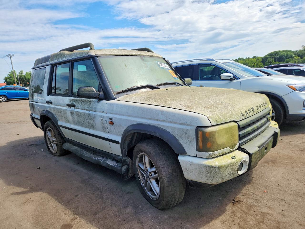 2004 Land Rover Discovery Ii Se White vin: SALTY19484A867866