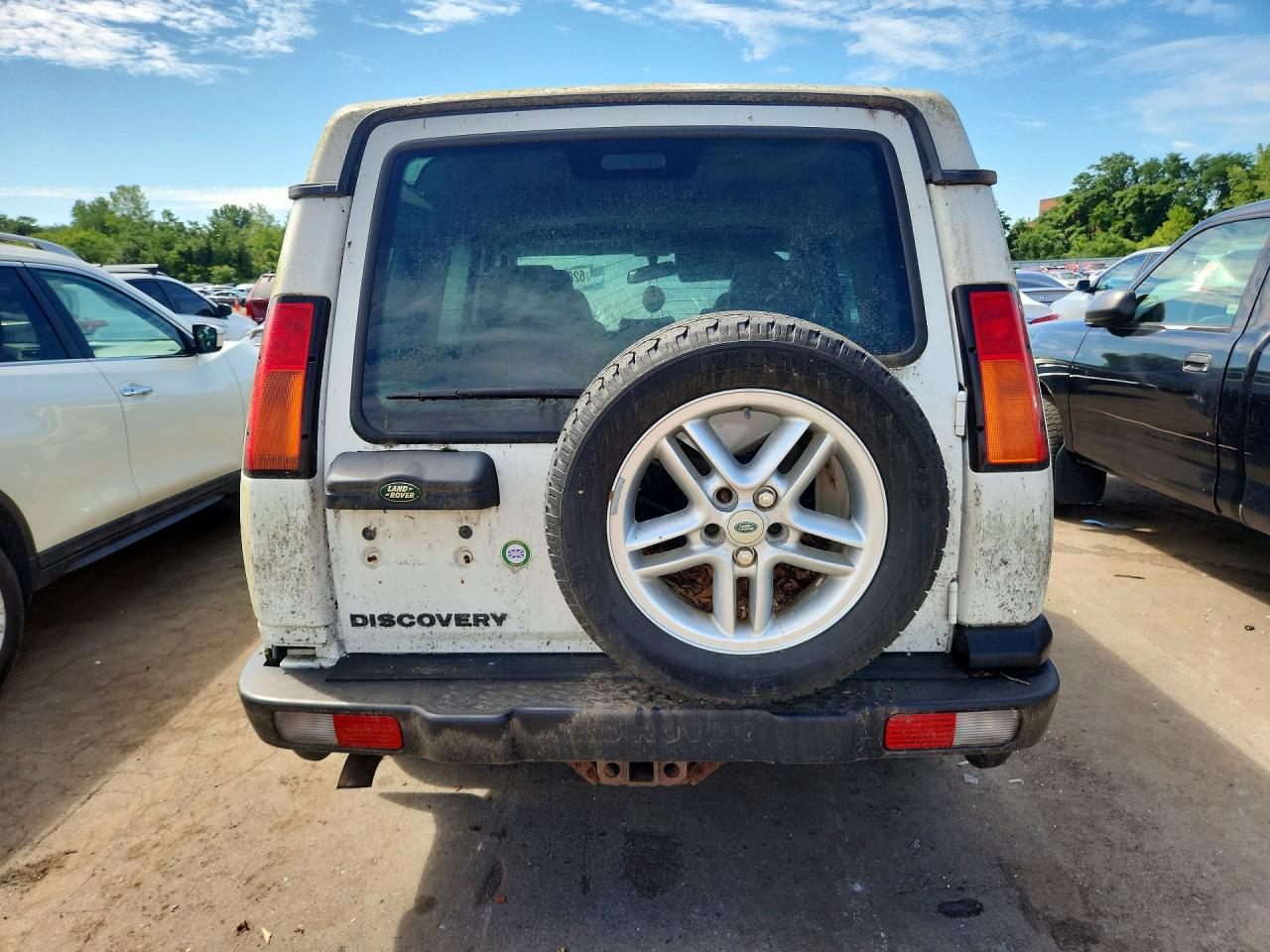 2004 Land Rover Discovery Ii Se White vin: SALTY19484A867866
