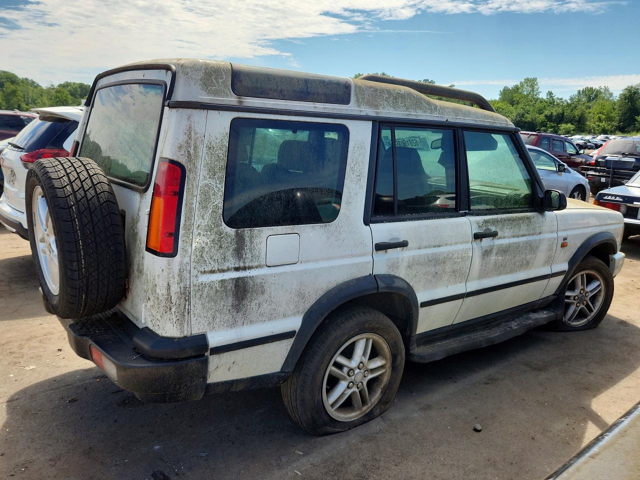 2004 Land Rover Discovery Ii Se White vin: SALTY19484A867866