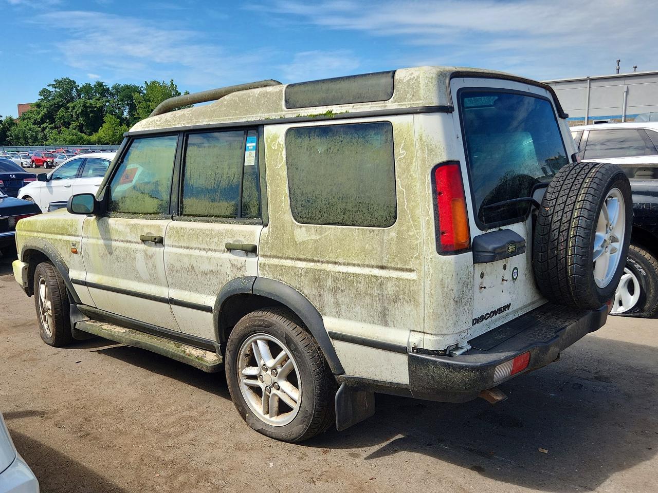 2004 Land Rover Discovery Ii Se White vin: SALTY19484A867866