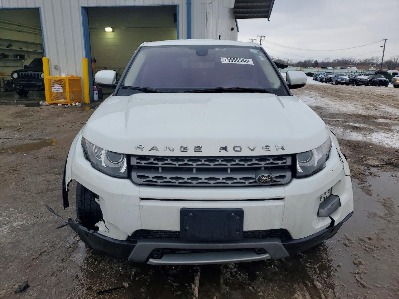 2013 Land Rover Range Rover Evoque Pure Белый vin: SALVN2BG1DH732909