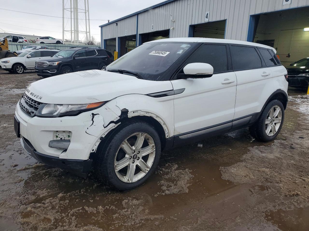 2013 Land Rover Range Rover Evoque Pure Белый vin: SALVN2BG1DH732909