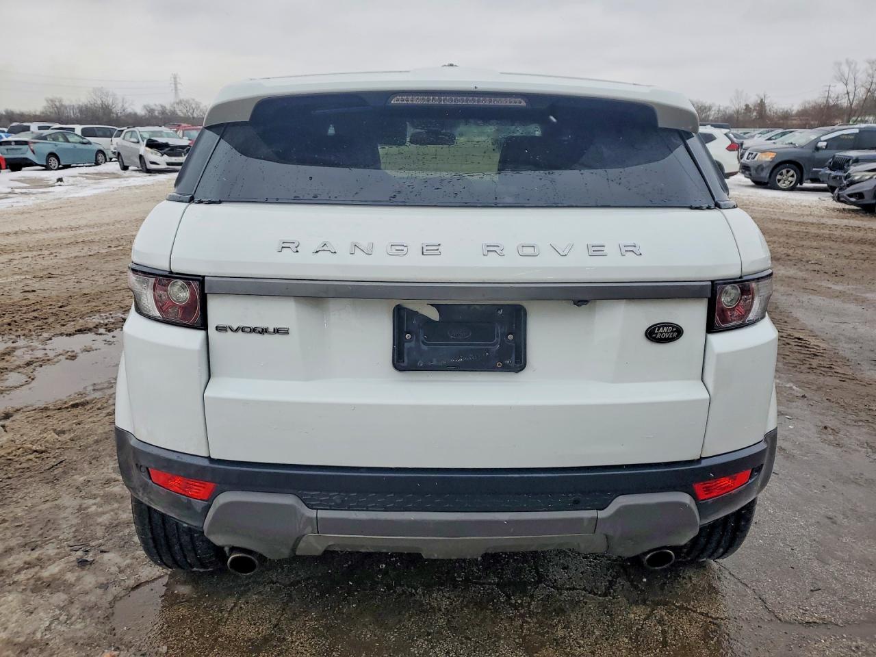 2013 Land Rover Range Rover Evoque Pure Белый vin: SALVN2BG1DH732909