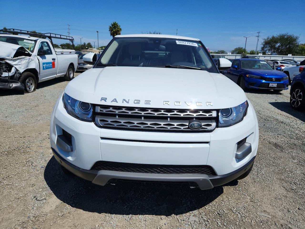 2015 Land Rover Range Rover Evoque Pure White vin: SALVN2BG1FH011234
