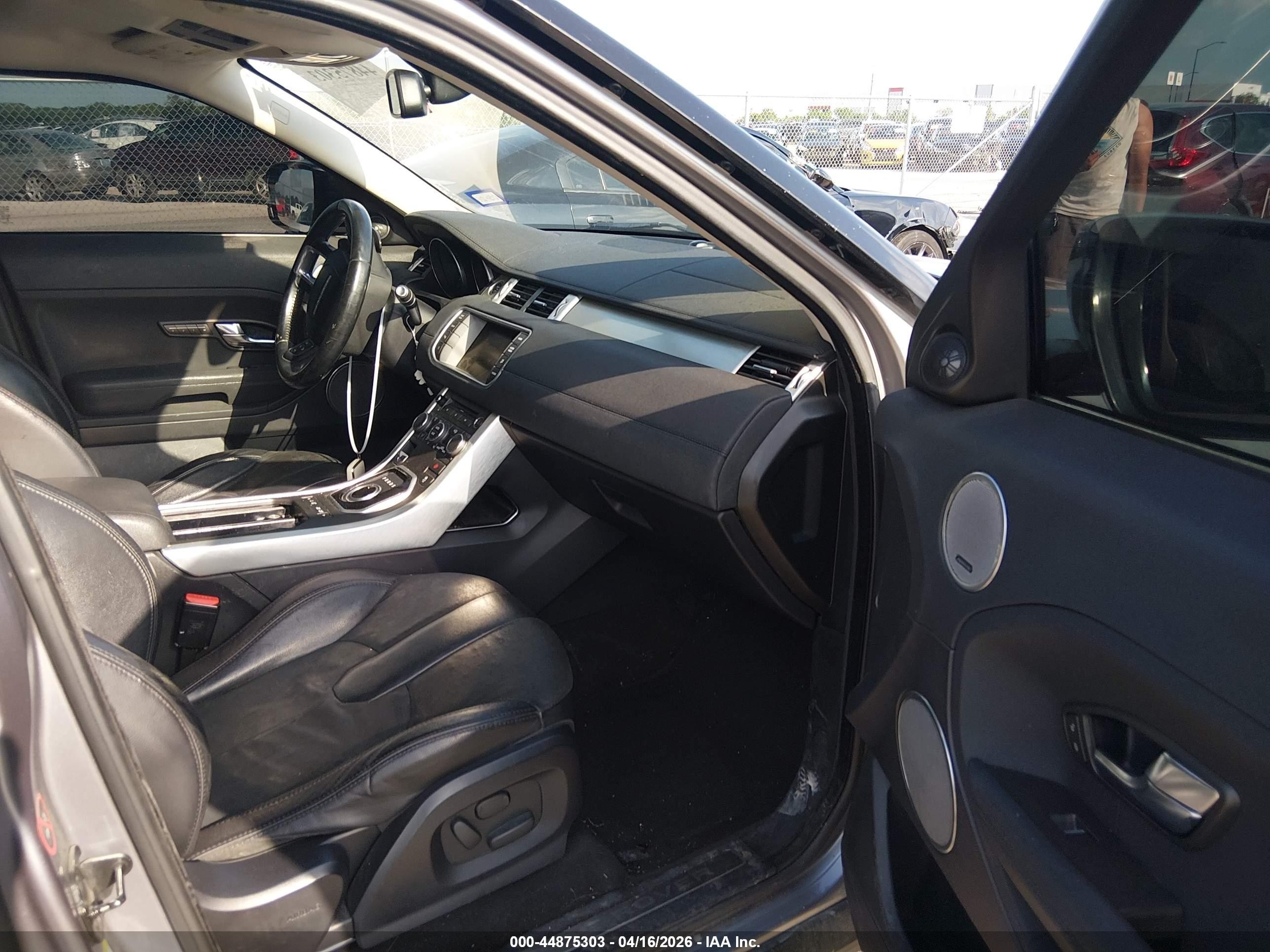 2013 Land Rover Range Rover Evoque Pure Gray vin: SALVN2BG3DH799852