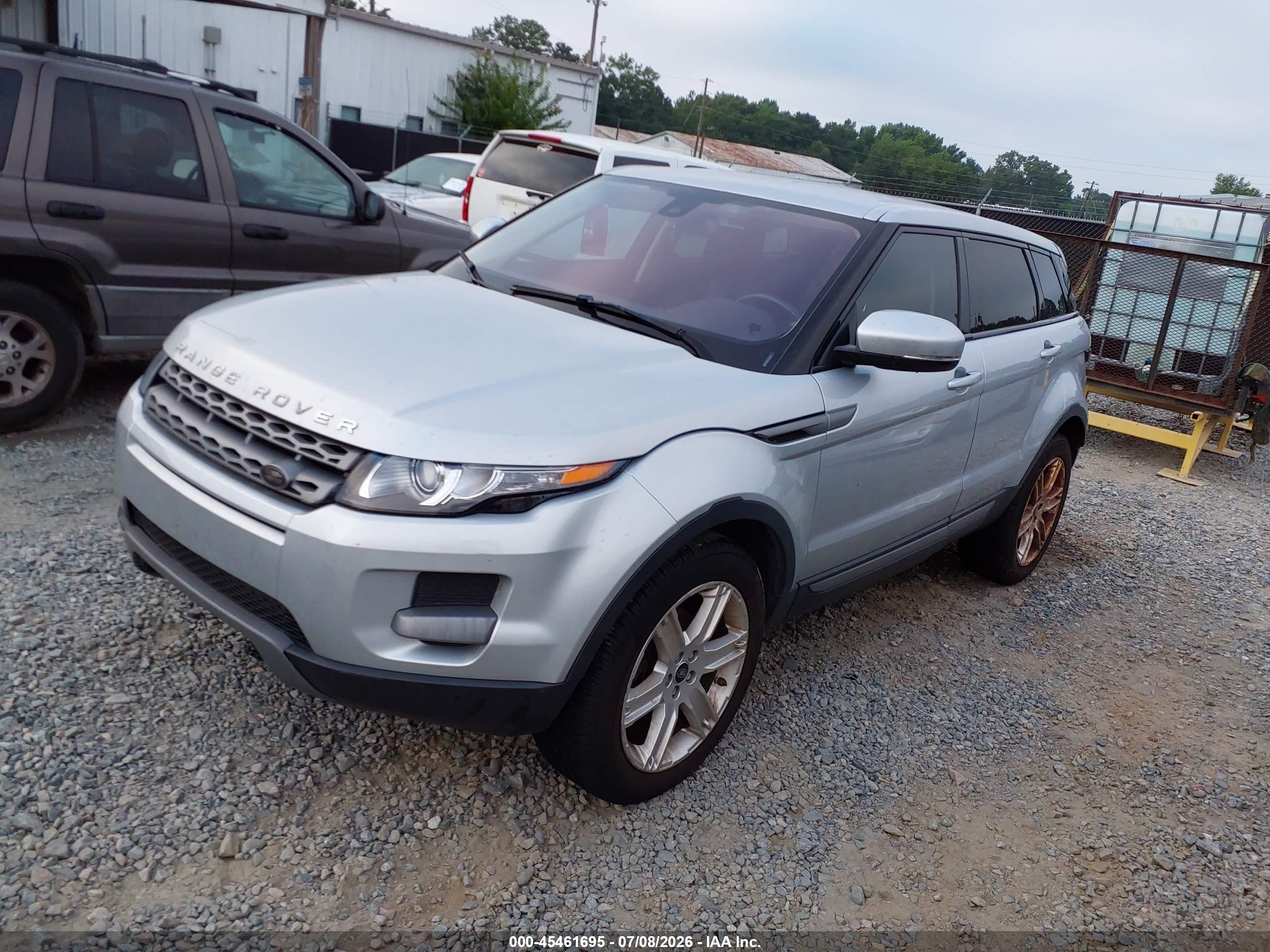 2013 Land Rover Range Rover Evoque Pure Gray vin: SALVN2BG5DH732525