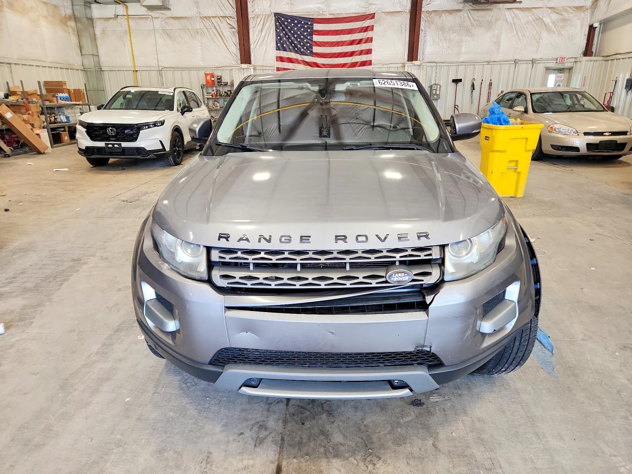 2013 Land Rover Range Rover Evoque Pure Серый vin: SALVN2BG5DH772152