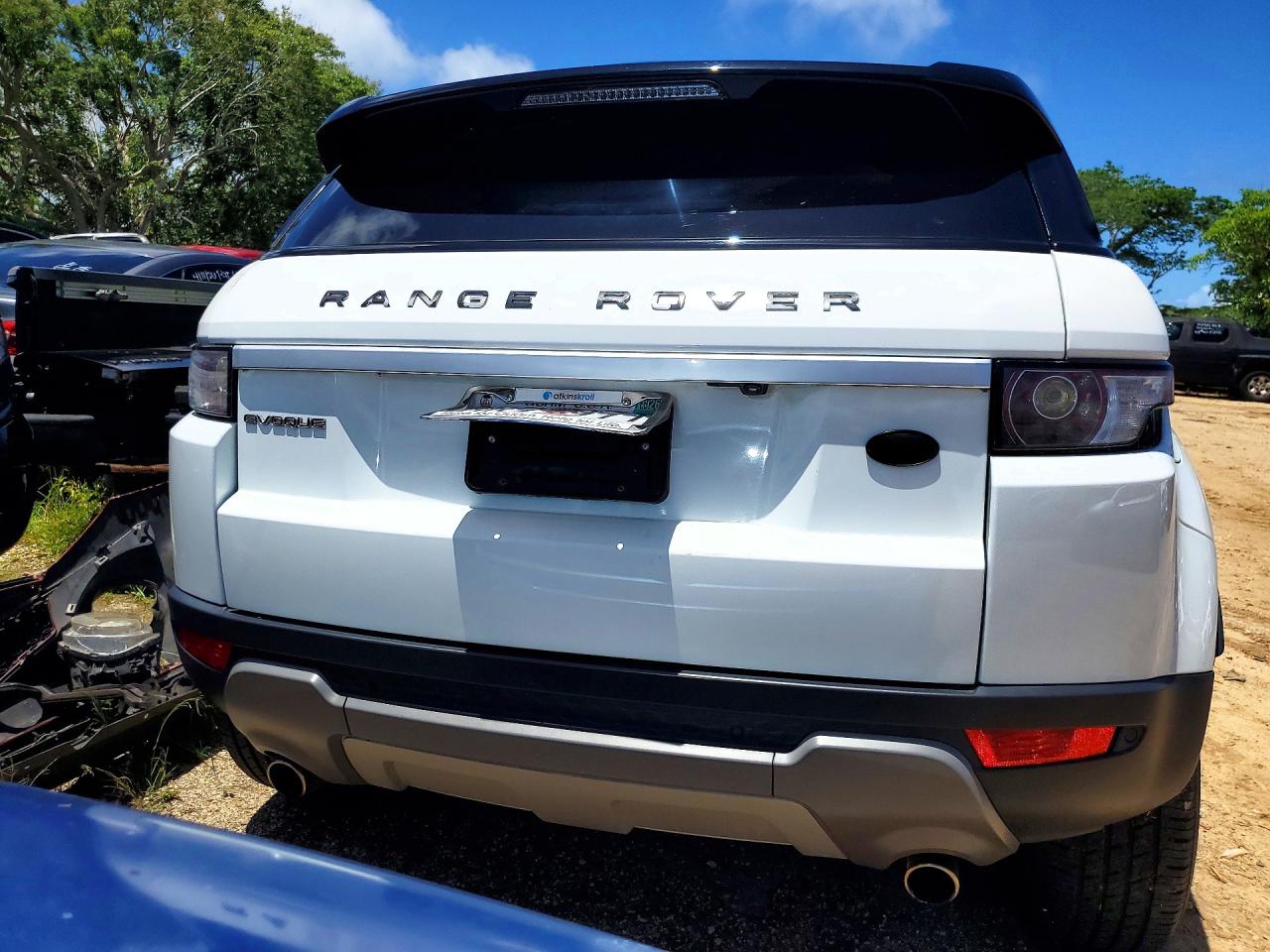 2013 Land Rover Range Rover Evoque Pure White vin: SALVN2BG6DH786464