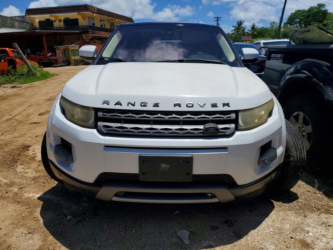 2013 Land Rover Range Rover Evoque Pure White vin: SALVN2BG6DH786464