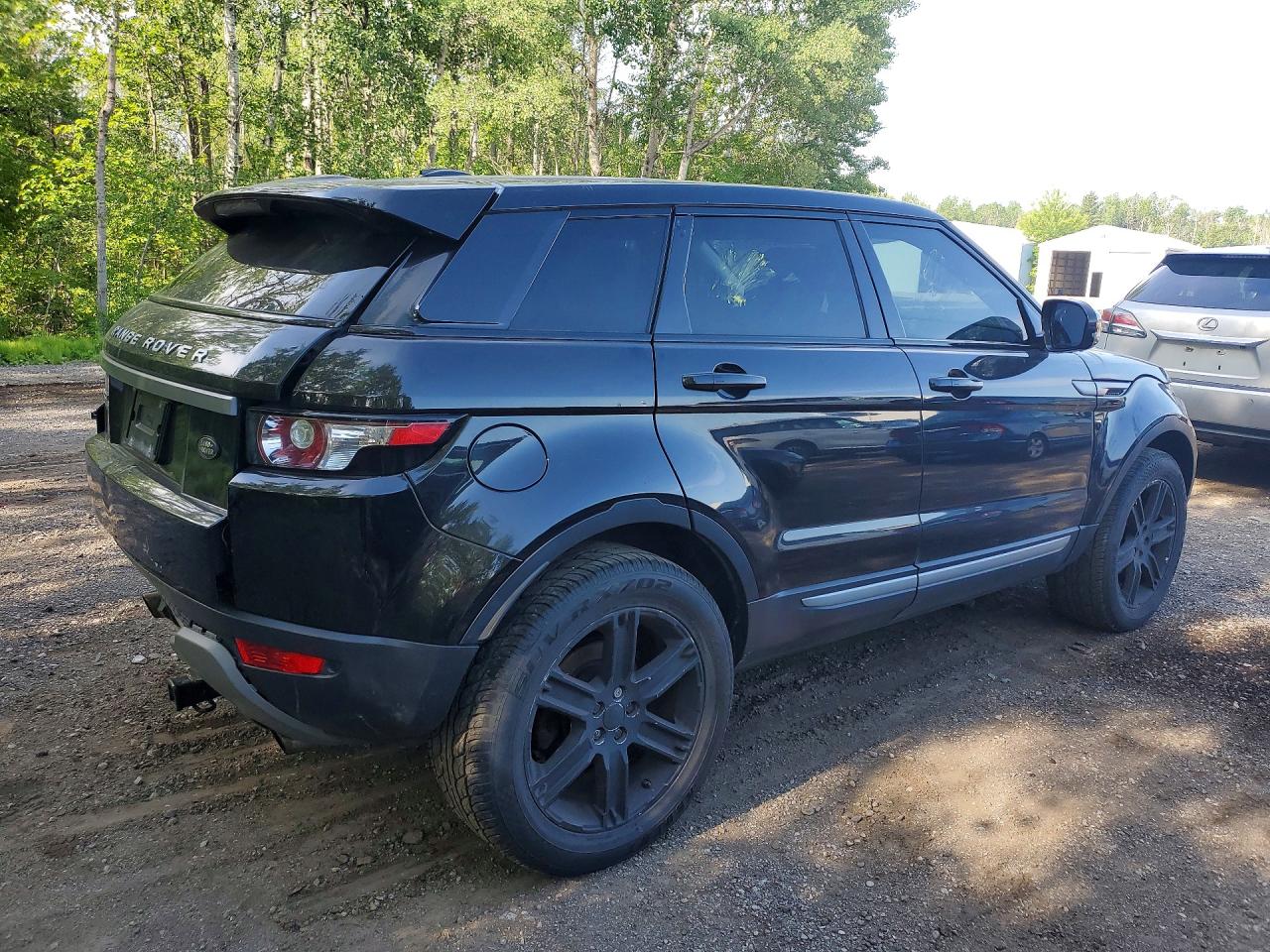 2013 Land Rover Range Rover Evoque Pure Black vin: SALVN2BG6DH826977