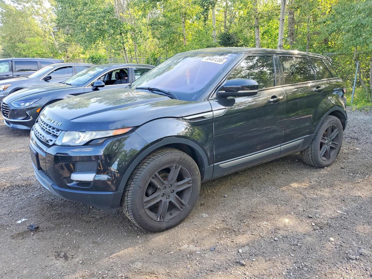 2013 Land Rover Range Rover Evoque Pure Черный vin: SALVN2BG6DH826977