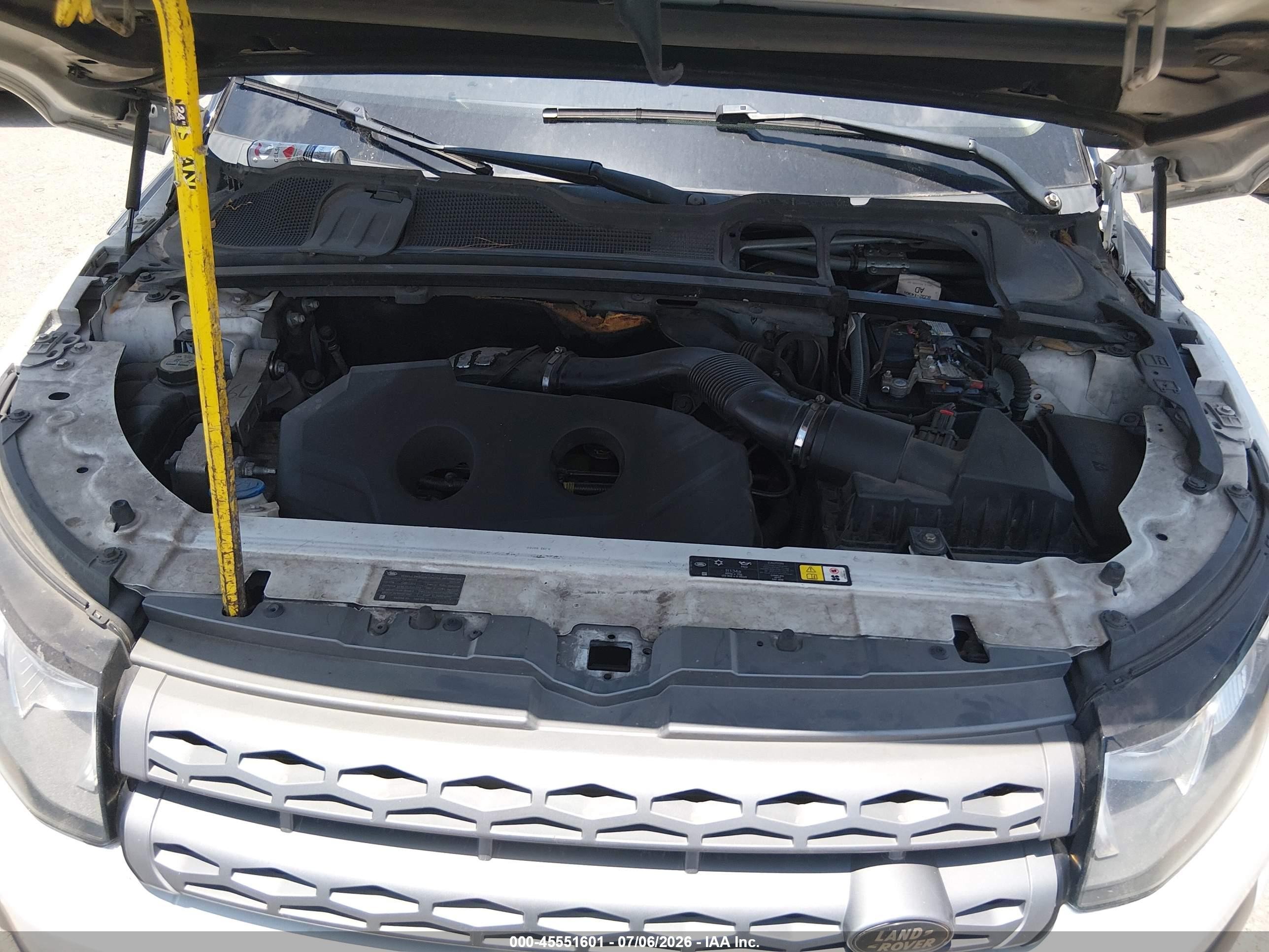 2013 Land Rover Range Rover Evoque Pure White vin: SALVN2BG8DH734561