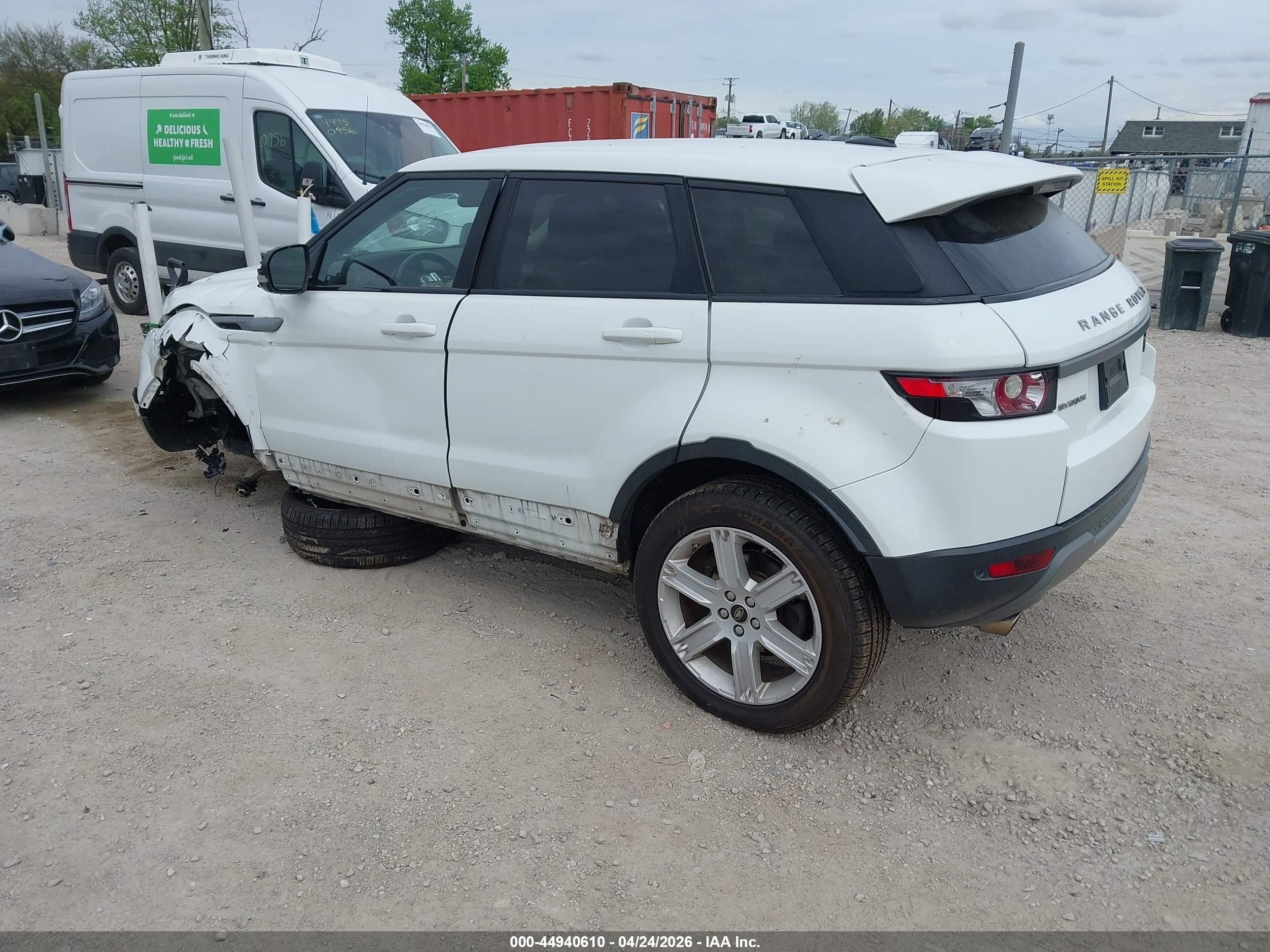 2013 Land Rover Range Rover Evoque Pure White vin: SALVN2BGXDH846231