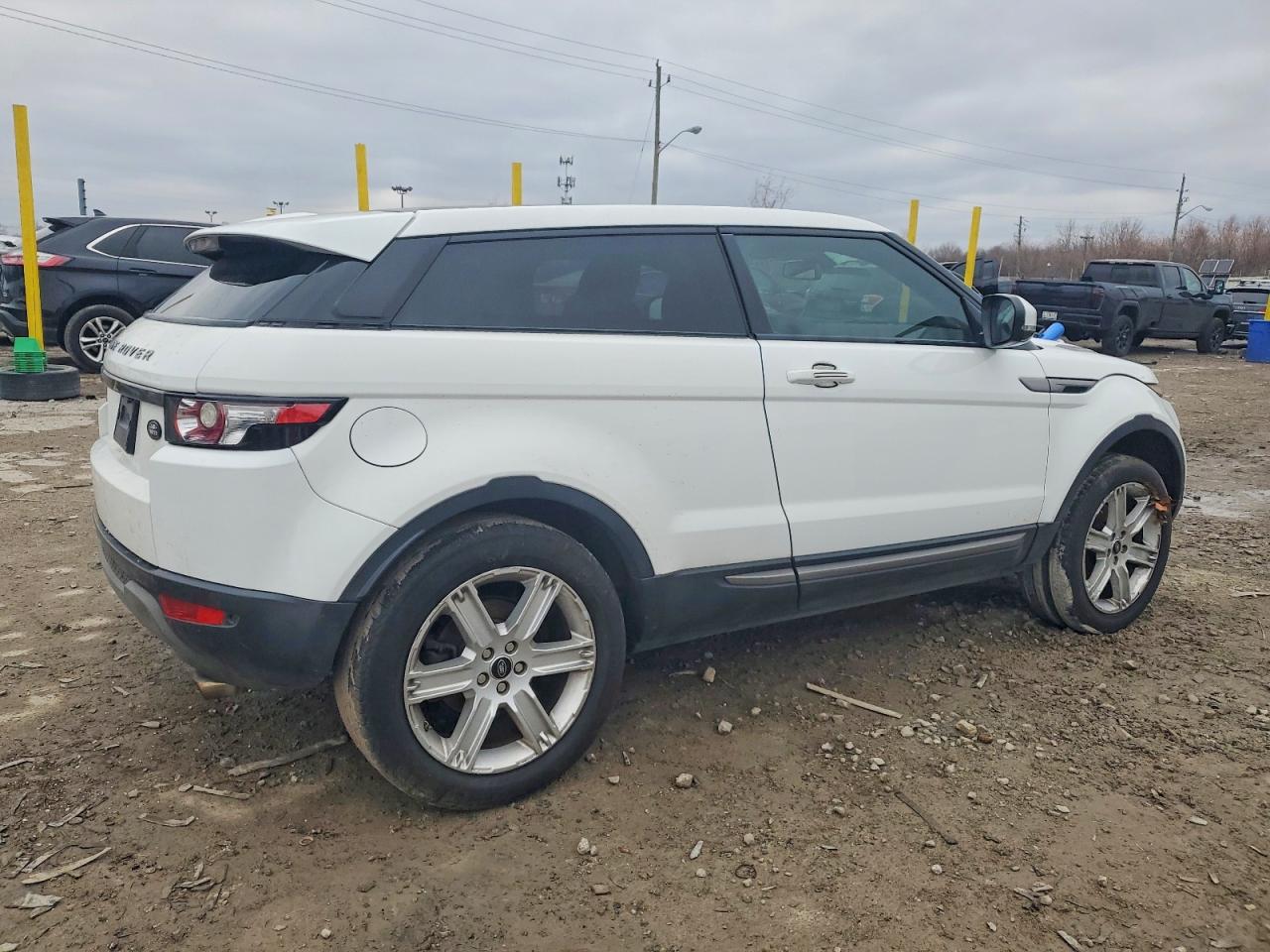 2013 Land Rover Range Rover Evoque Pure Plus White vin: SALVP1BG4DH774933