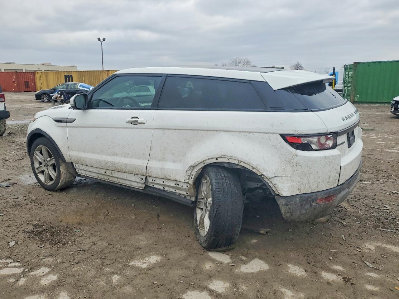 2013 Land Rover Range Rover Evoque Pure Plus White vin: SALVP1BG4DH774933