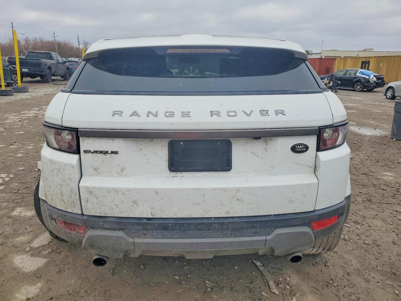 2013 Land Rover Range Rover Evoque Pure Plus White vin: SALVP1BG4DH774933