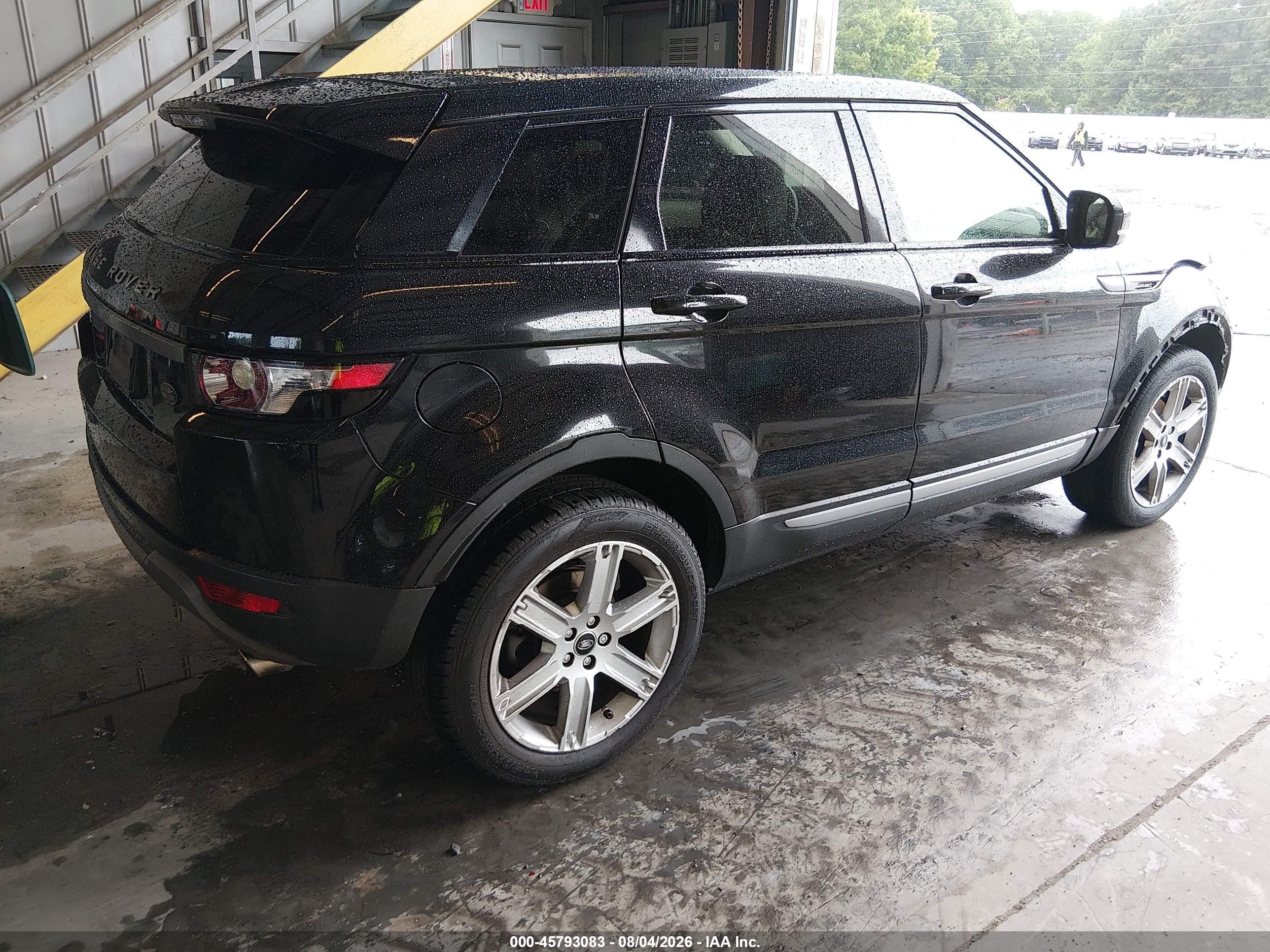 2013 Land Rover Range Rover Evoque Pure Black vin: SALVP2BG0DH731437