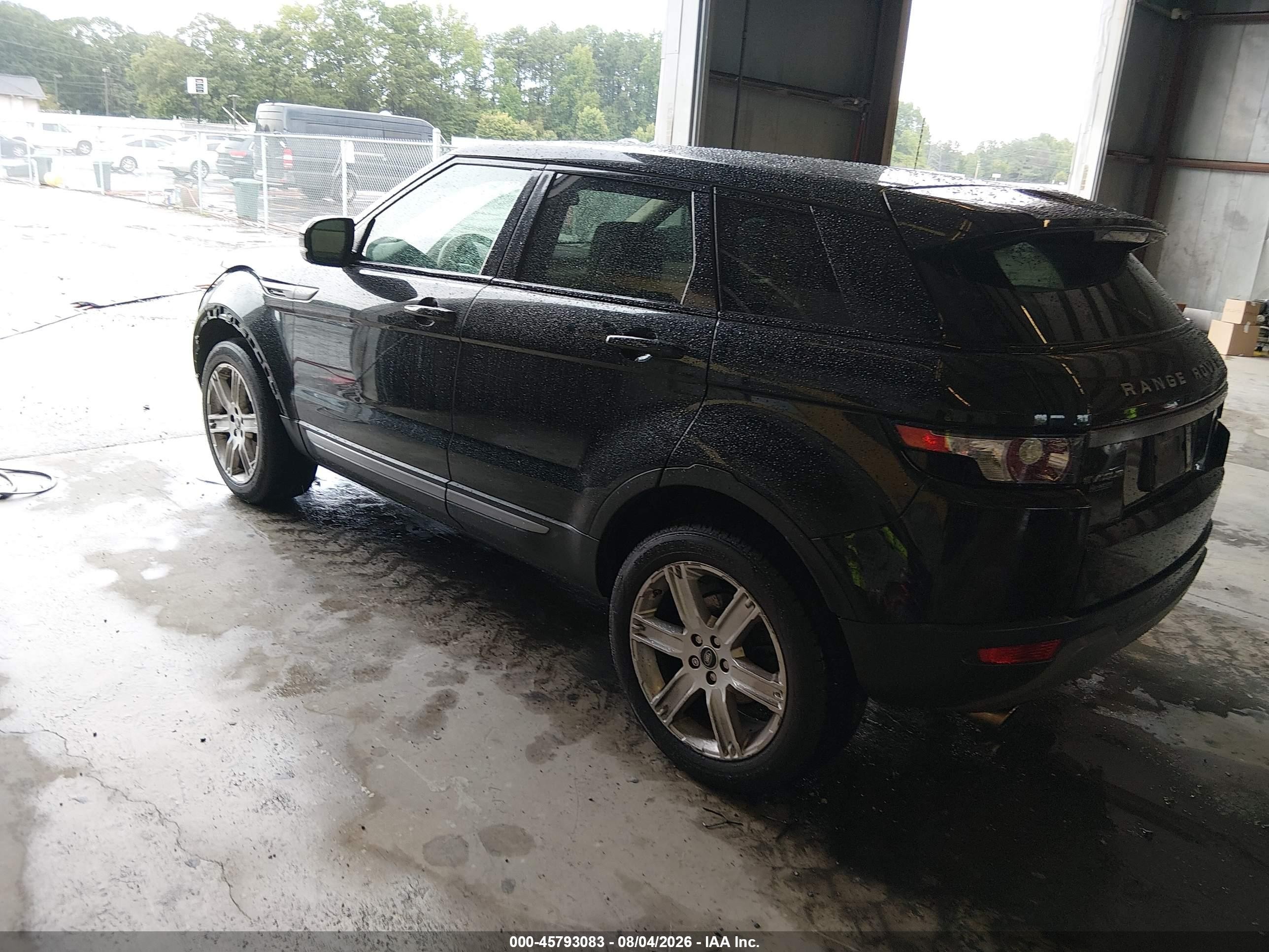 2013 Land Rover Range Rover Evoque Pure Black vin: SALVP2BG0DH731437