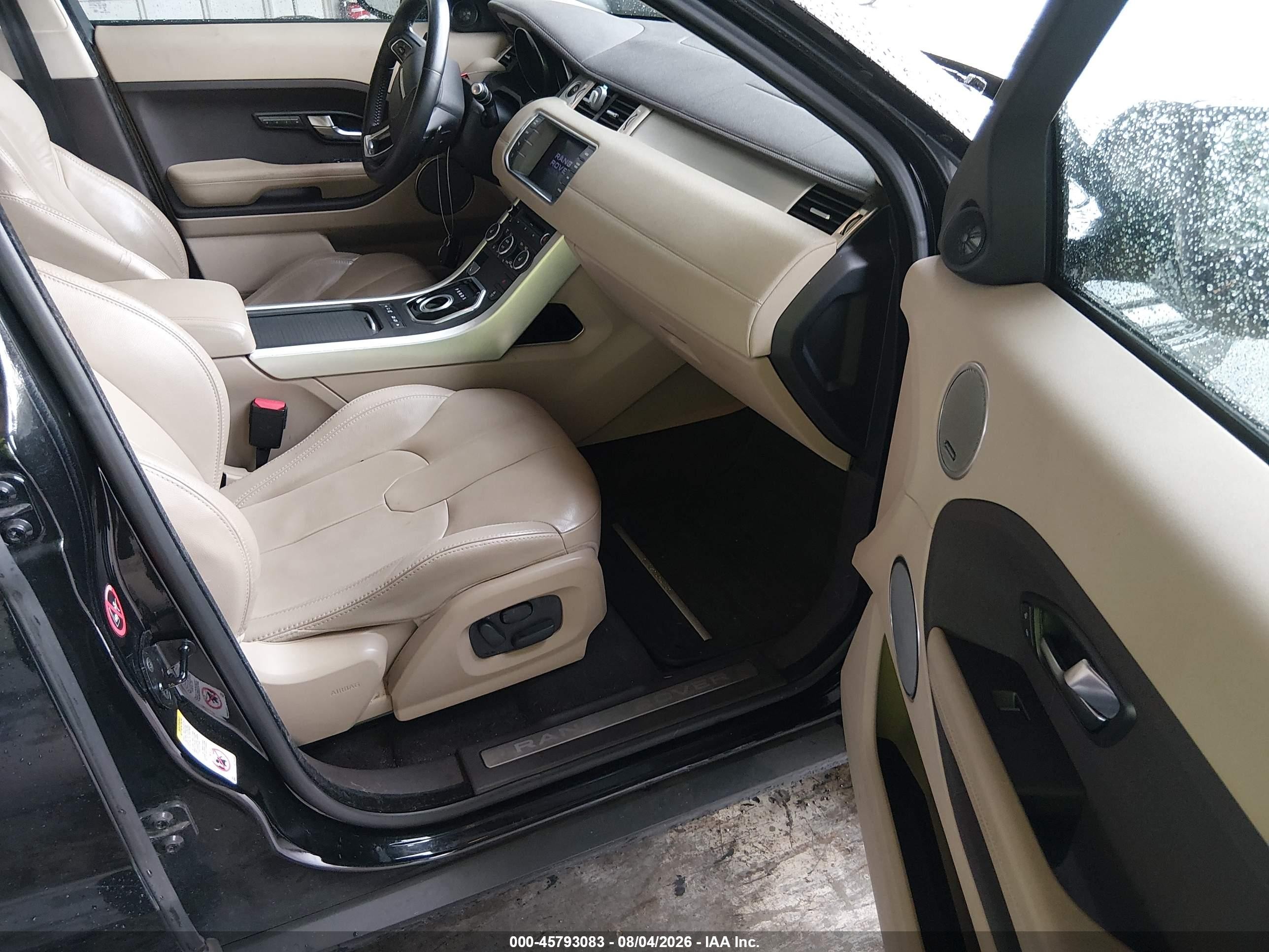 2013 Land Rover Range Rover Evoque Pure Black vin: SALVP2BG0DH731437