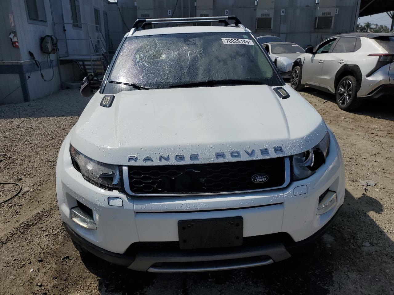 2013 Land Rover Range Rover Evoque Pure Plus White vin: SALVP2BG0DH800434