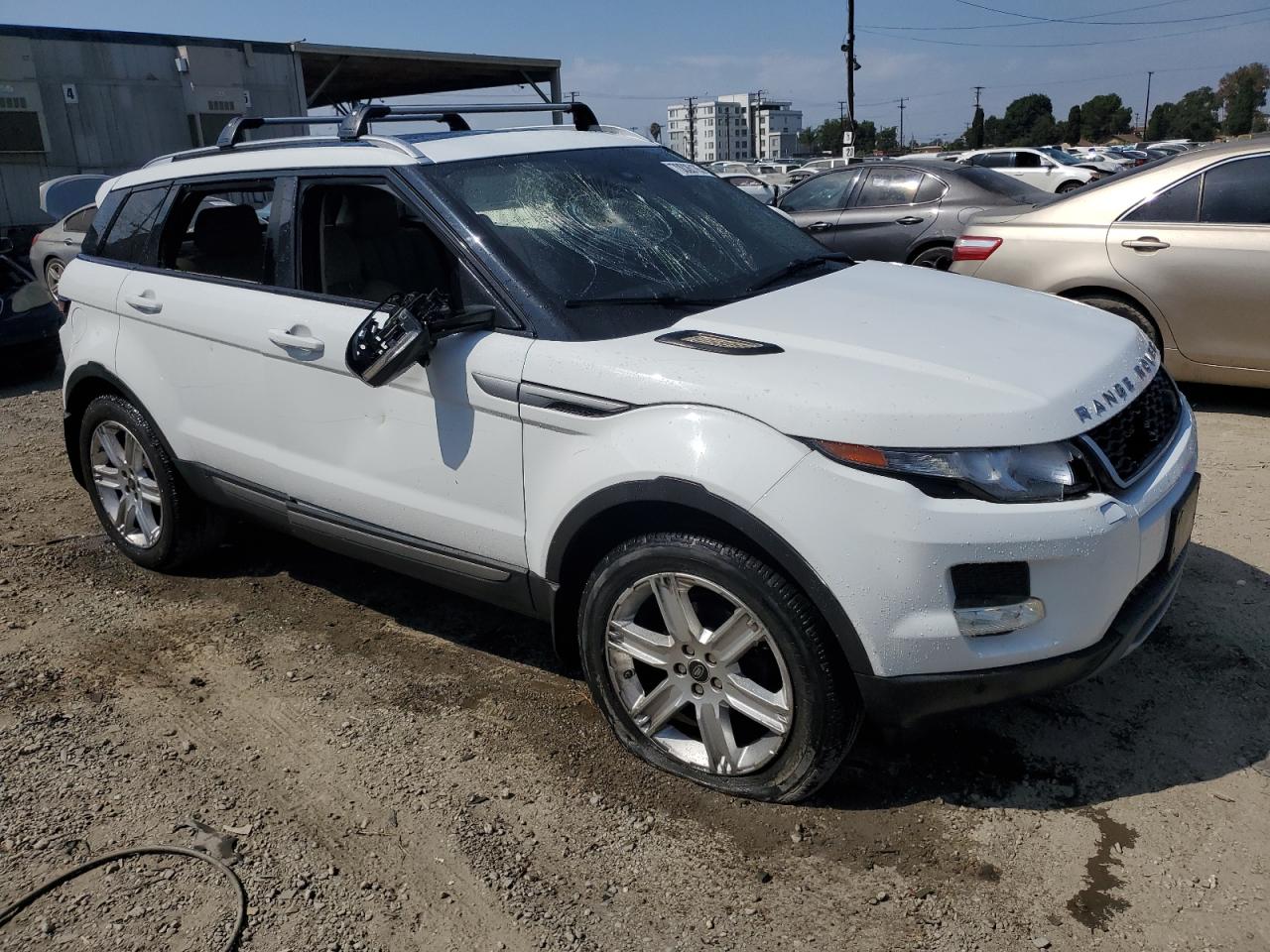 2013 Land Rover Range Rover Evoque Pure Plus White vin: SALVP2BG0DH800434