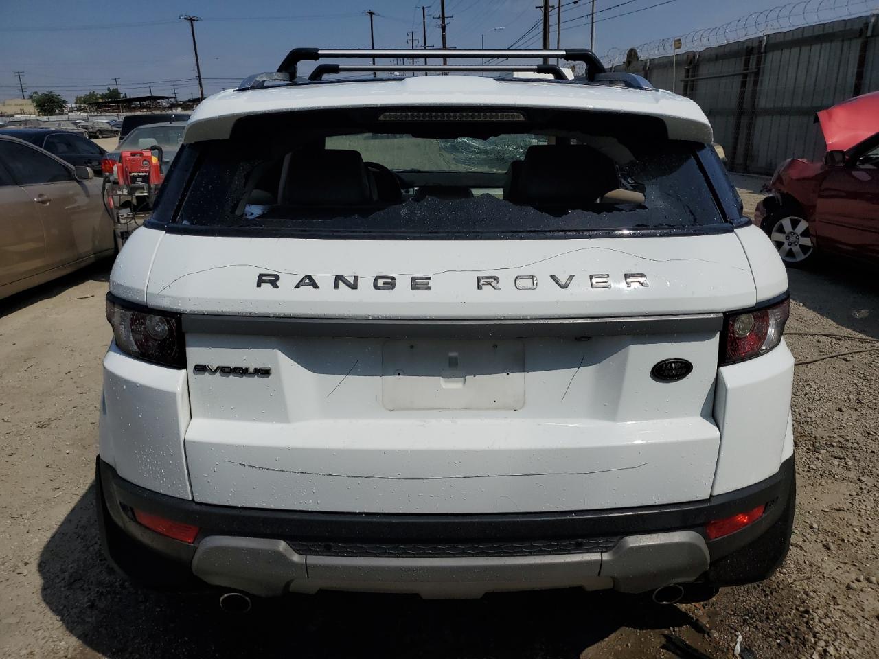 2013 Land Rover Range Rover Evoque Pure Plus White vin: SALVP2BG0DH800434