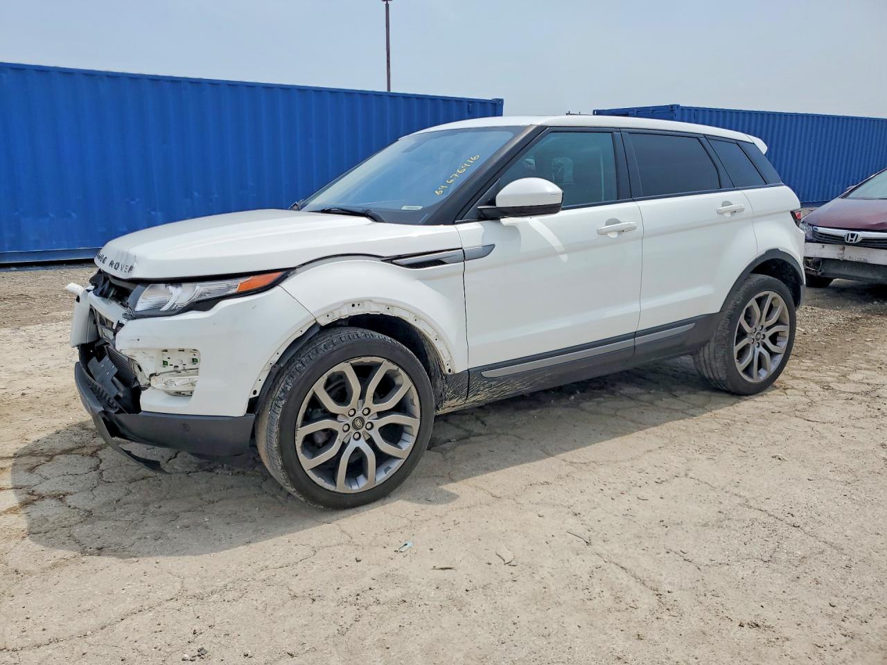 2014 Land Rover Range Rover Evoque Pure Plus White vin: SALVP2BG0EH879332
