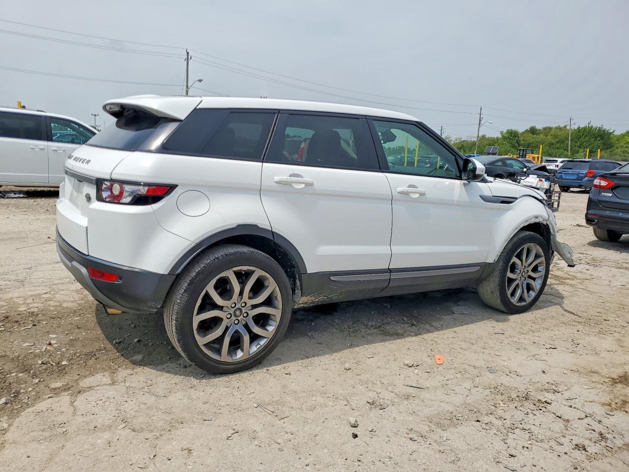 2014 Land Rover Range Rover Evoque Pure Plus White vin: SALVP2BG0EH879332