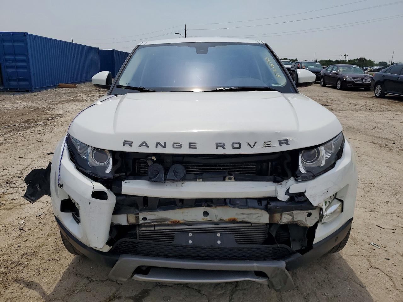 2014 Land Rover Range Rover Evoque Pure Plus White vin: SALVP2BG0EH879332