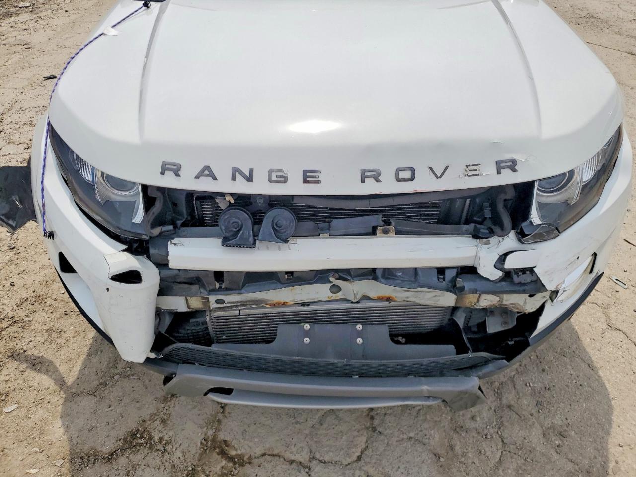2014 Land Rover Range Rover Evoque Pure Plus White vin: SALVP2BG0EH879332