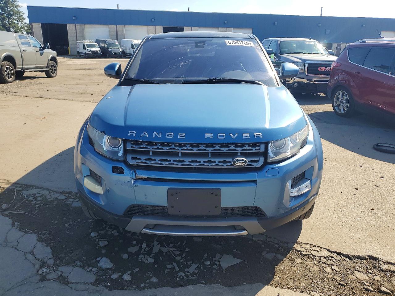 2014 Land Rover Range Rover Evoque Pure Plus Blue vin: SALVP2BG0EH887110