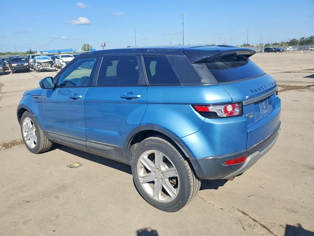 2014 Land Rover Range Rover Evoque Pure Plus Blue vin: SALVP2BG0EH887110