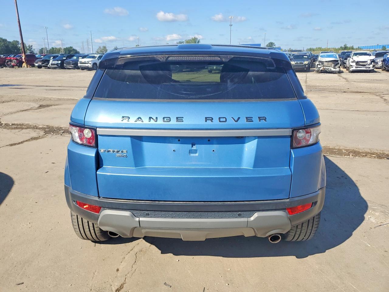 2014 Land Rover Range Rover Evoque Pure Plus Blue vin: SALVP2BG0EH887110
