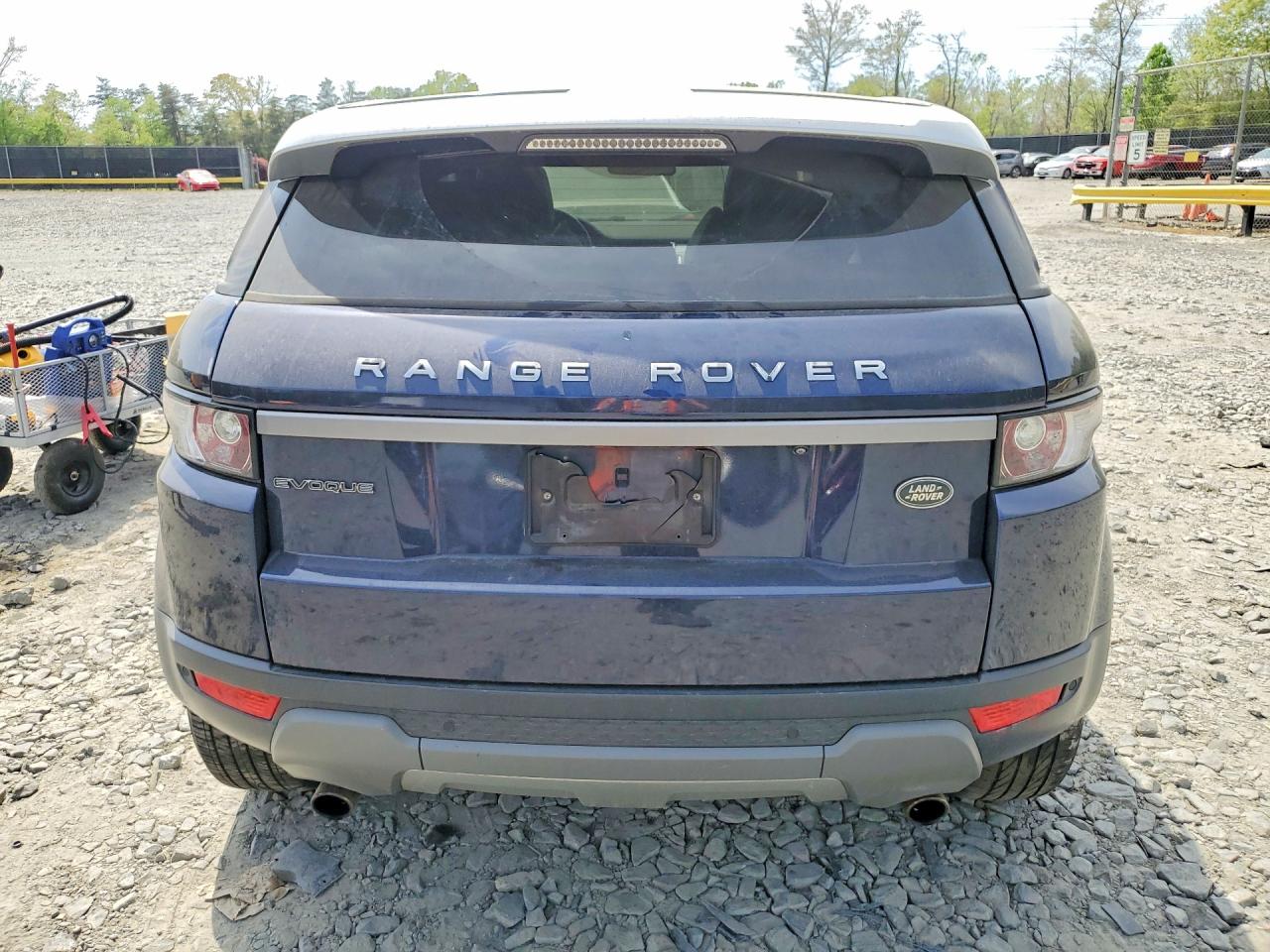 2014 Land Rover Range Rover Evoque Pure Plus Blue vin: SALVP2BG0EH899273