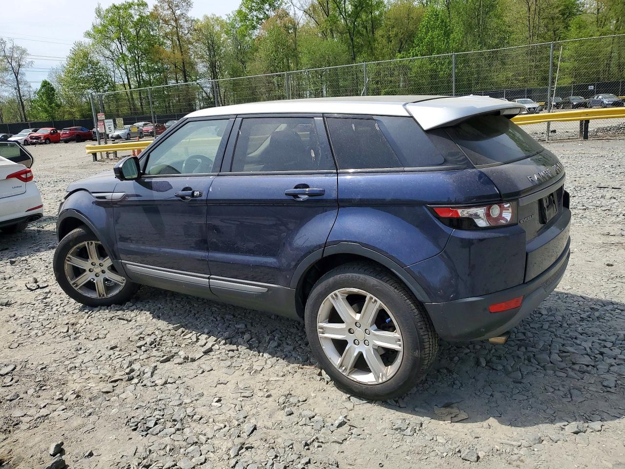 2014 Land Rover Range Rover Evoque Pure Plus Blue vin: SALVP2BG0EH899273