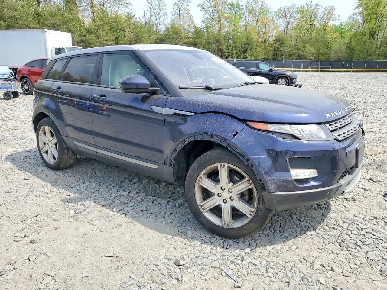 2014 Land Rover Range Rover Evoque Pure Plus Blue vin: SALVP2BG0EH899273