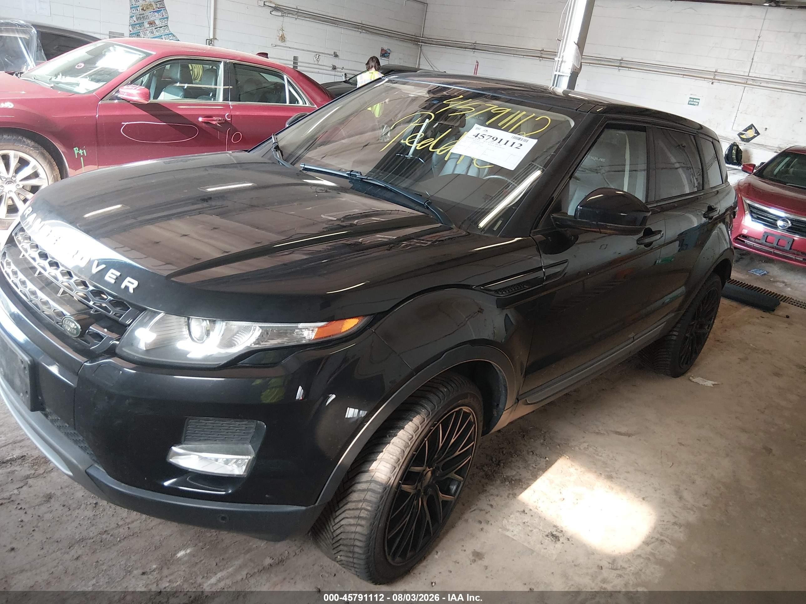 2015 Land Rover Range Rover Evoque Pure Black vin: SALVP2BG0FH044106