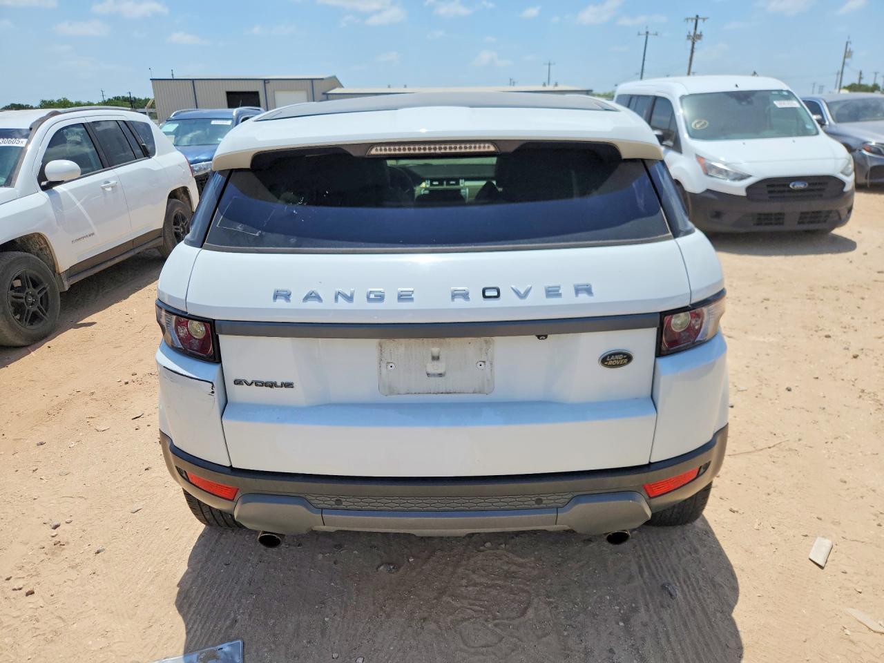 2015 Land Rover Range Rover Evoque Pure Plus White vin: SALVP2BG0FH062427