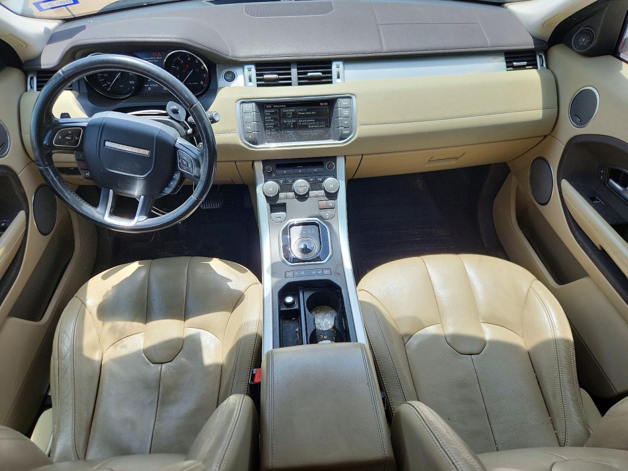 2015 Land Rover Range Rover Evoque Pure Plus White vin: SALVP2BG0FH062427