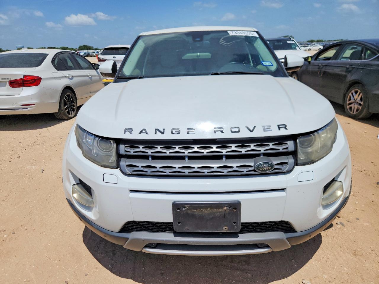 2015 Land Rover Range Rover Evoque Pure Plus White vin: SALVP2BG0FH062427