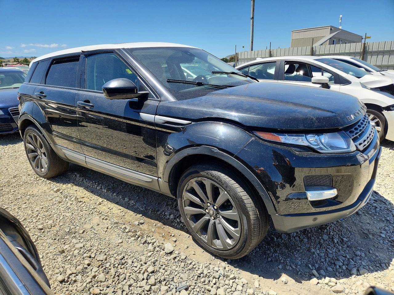 2015 Land Rover Range Rover Evoque Pure Plus Черный vin: SALVP2BG0FH072410