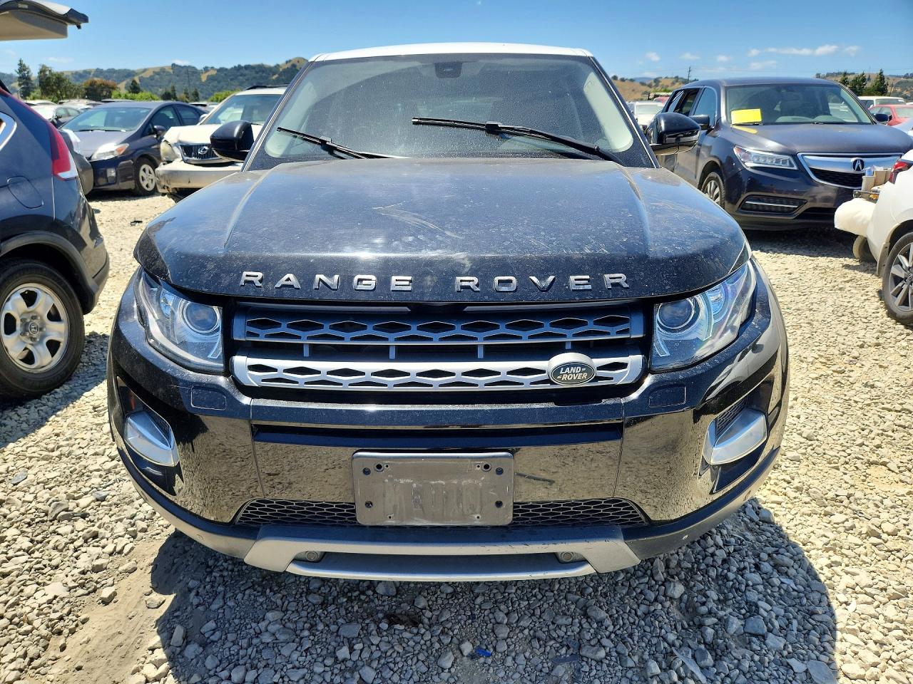 2015 Land Rover Range Rover Evoque Pure Plus Черный vin: SALVP2BG0FH072410